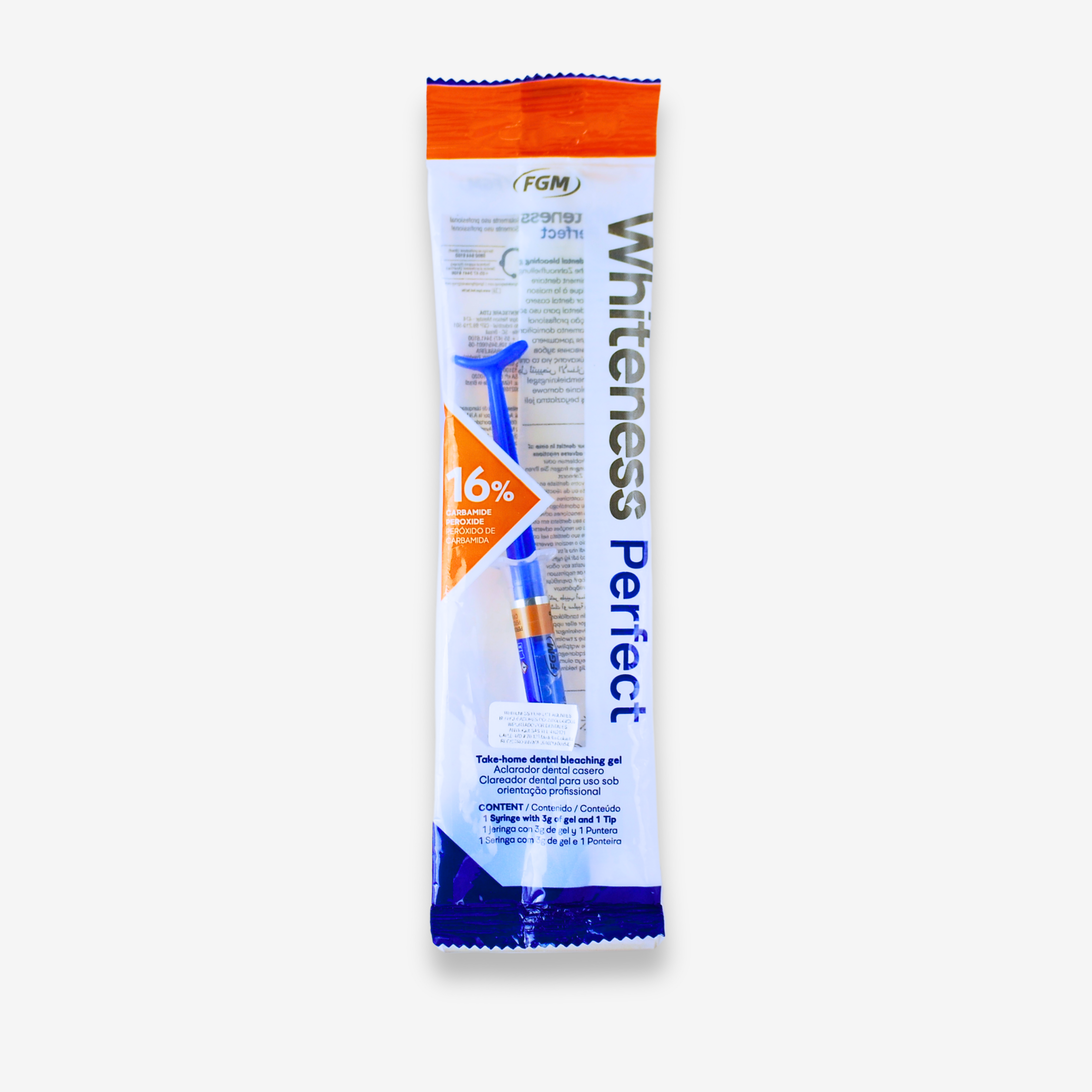 Blanqueamiento dental whiteness perfect al 16%