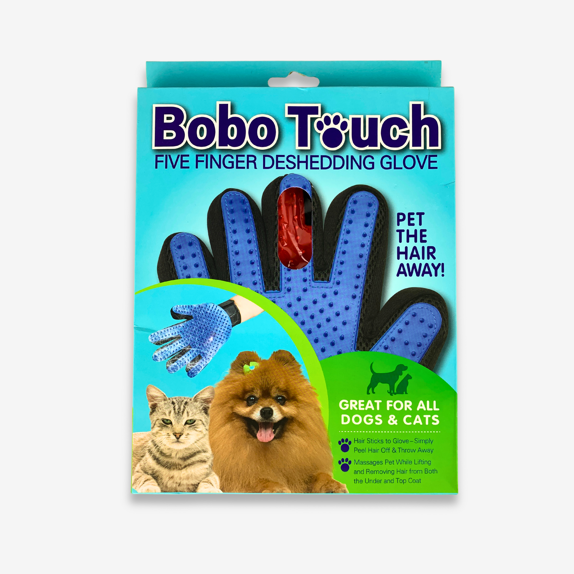 🧤 Guante Removedor de Pelo Bobo Touch – Para Perros y Gatos